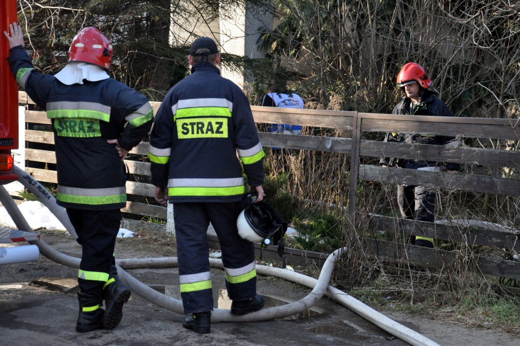 Pożar domu. Tym razem strażacy zdążyli...