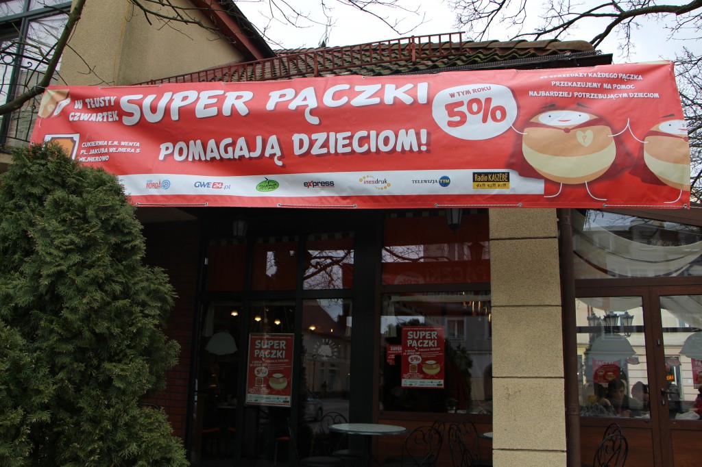 Super Pączki bohaterami Tłustego Czwartku