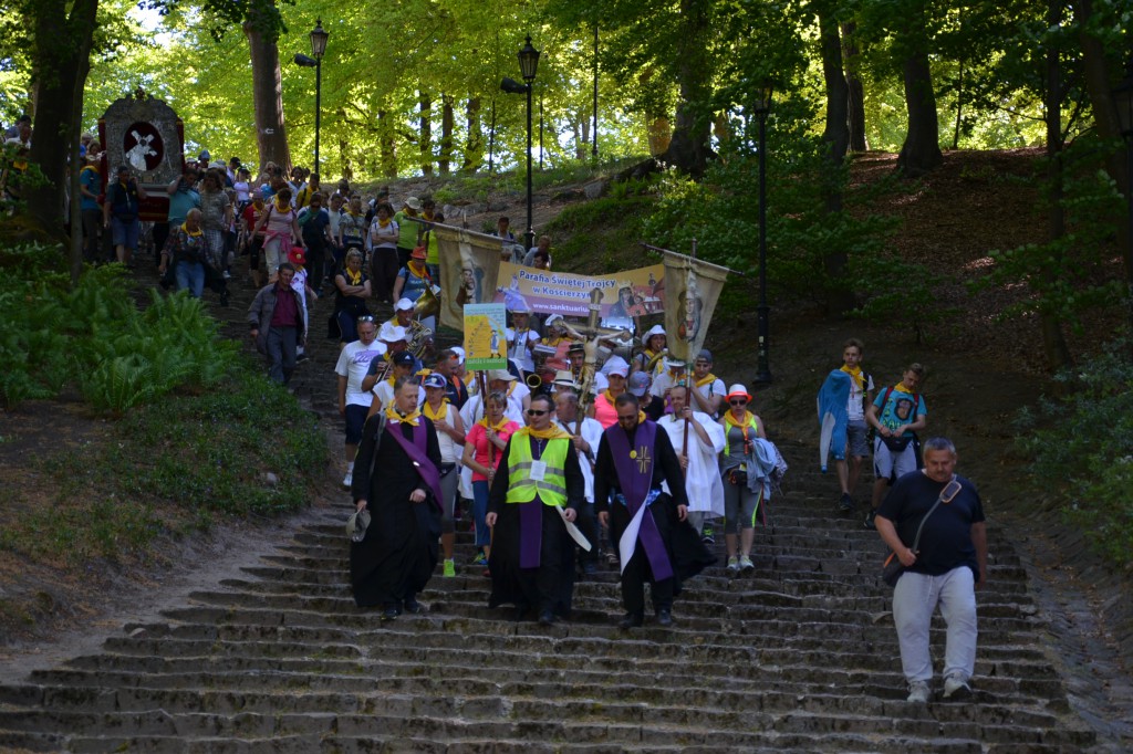 Pielgrzymi zawitali do Wejherowa