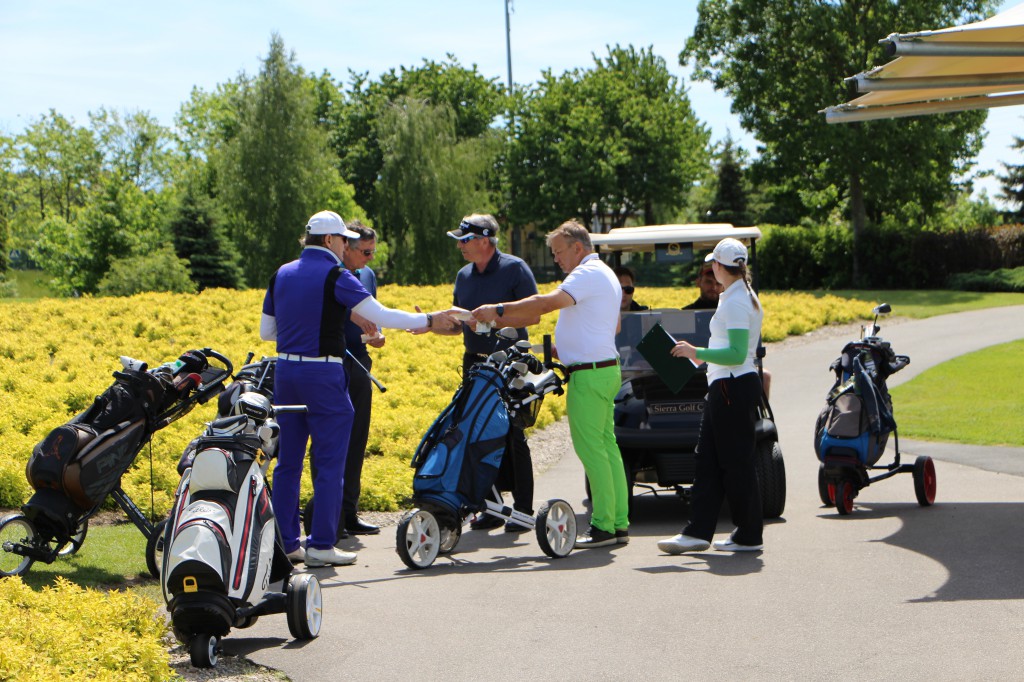 Golfiści podnosili umiejętności
