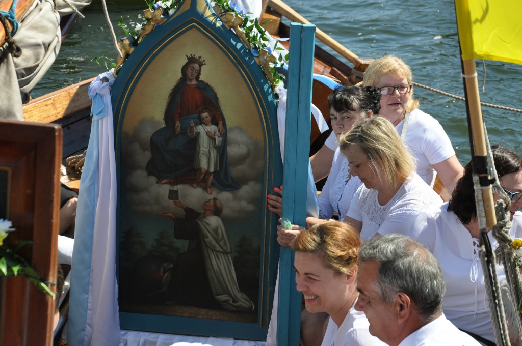 Pielgrzymka łodziowa z Nadola