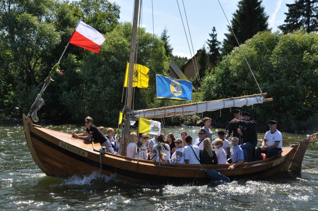 Pielgrzymka łodziowa z Nadola