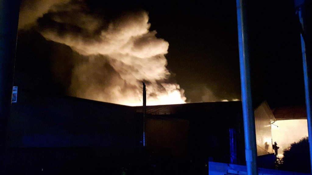 Pożar. 8 września. Zdjęcia Czytelników