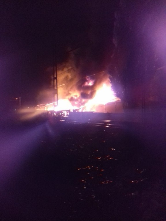 Pożar. 8 września. Zdjęcia Czytelników