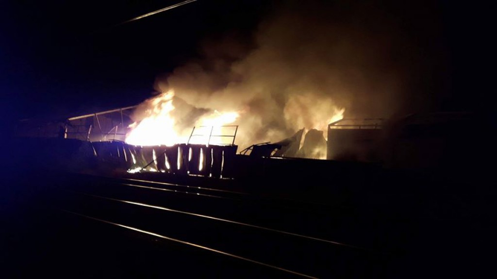 Pożar. 8 września. Zdjęcia Czytelników
