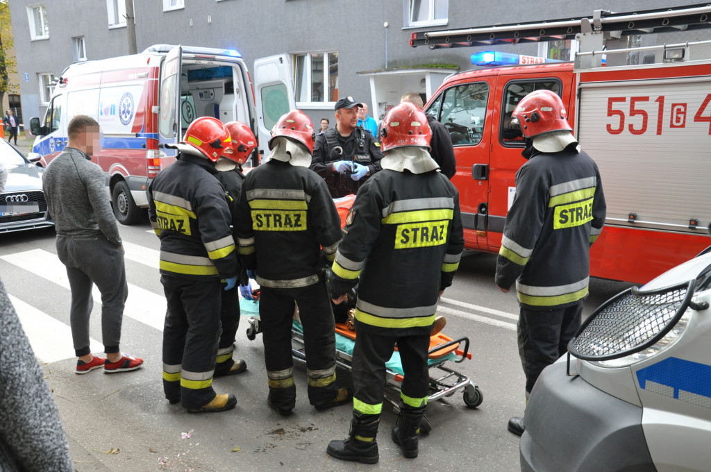 Wypadek na ul. Rzeźnickiej
