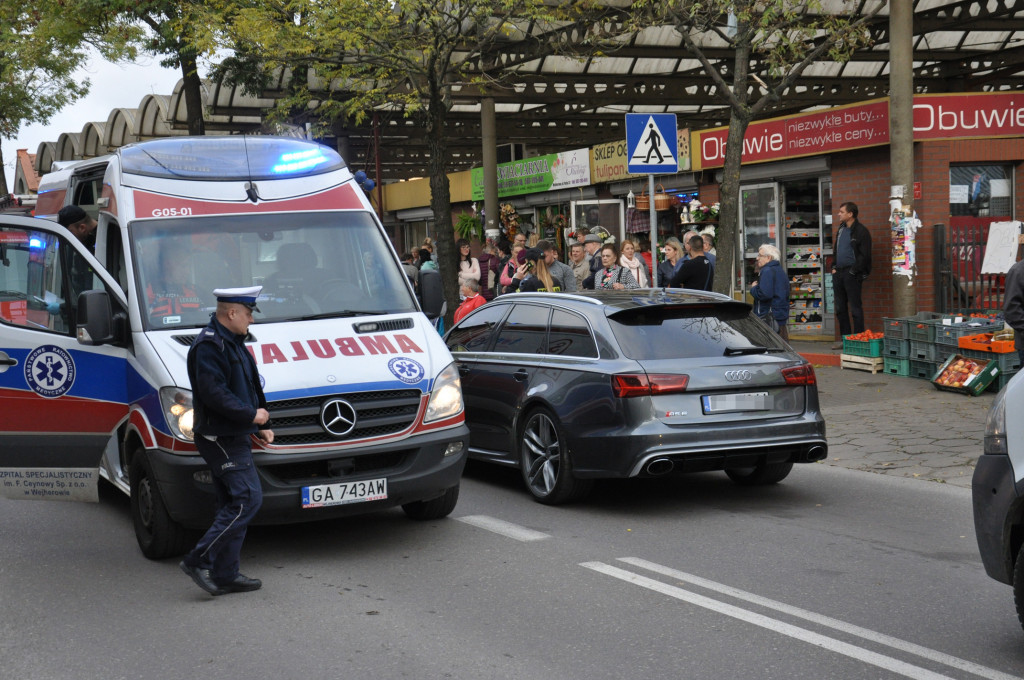 Wypadek na ul. Rzeźnickiej