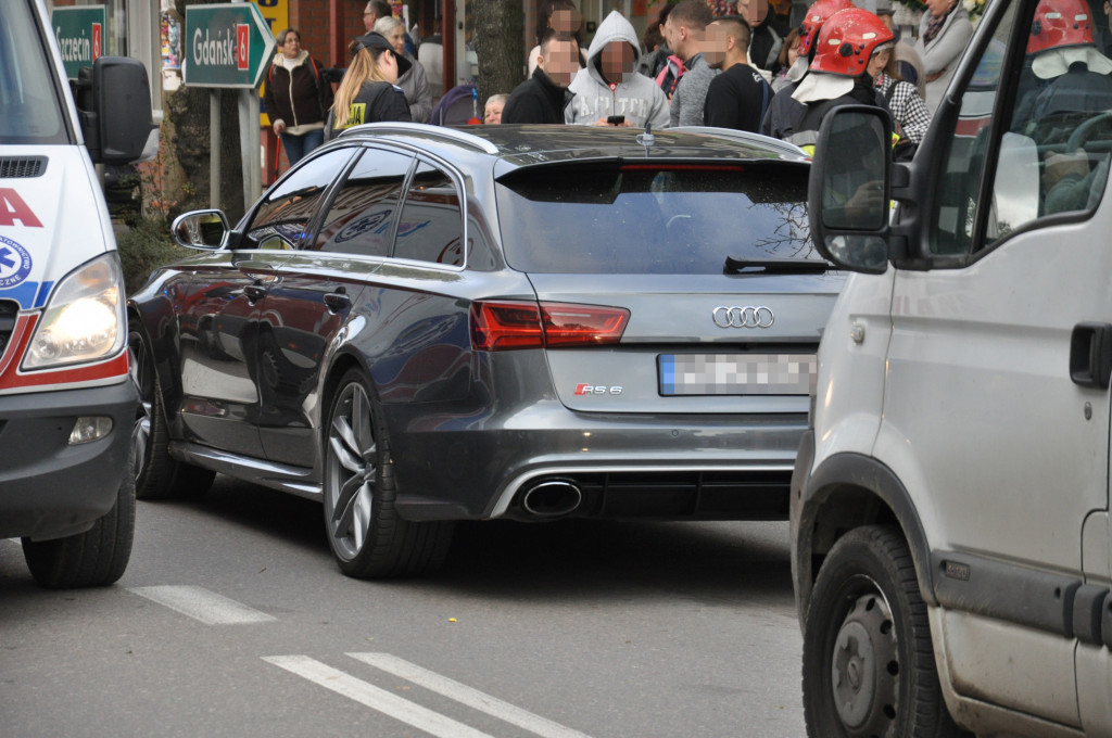 Wypadek na ul. Rzeźnickiej