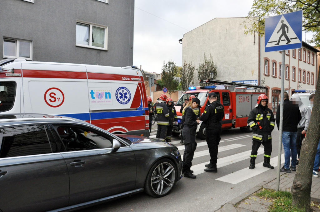 Wypadek na ul. Rzeźnickiej
