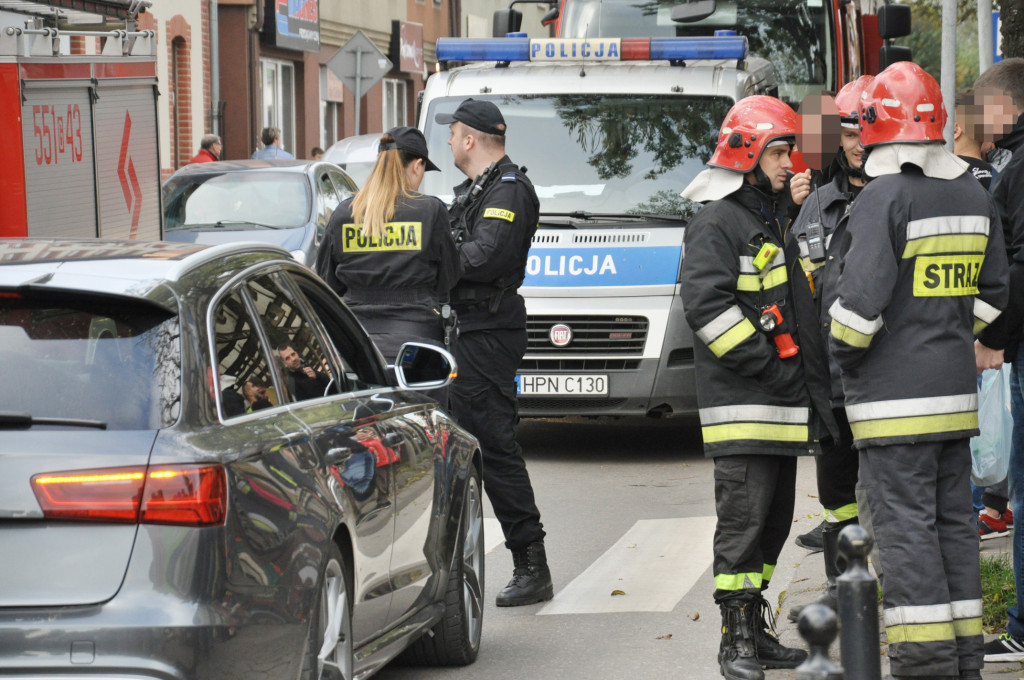 Wypadek na ul. Rzeźnickiej