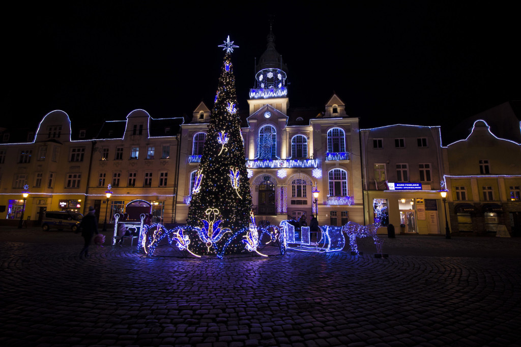 Zobacz, jak rozbłysnęło Wejherowo na święta!