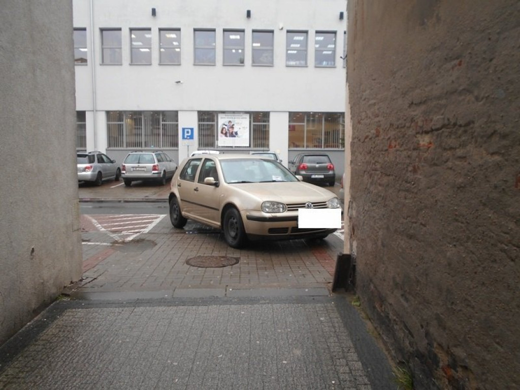 Mistrzowie parkowania w akcji