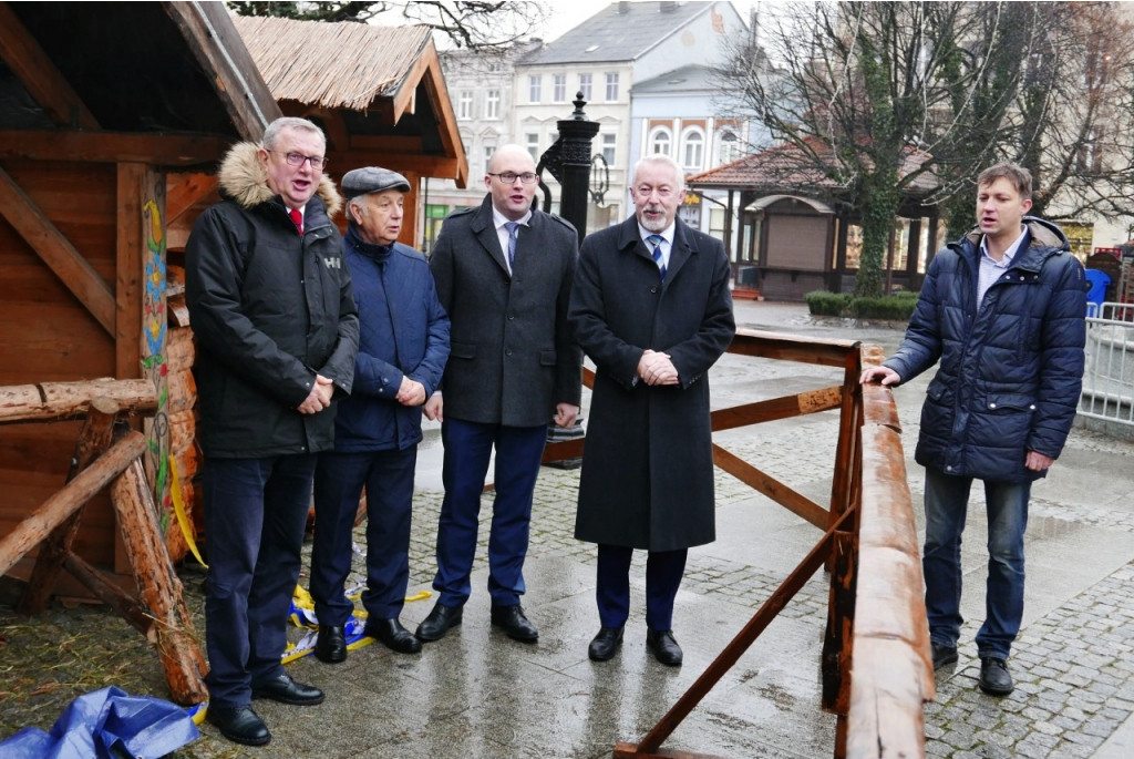 Szopka bożonarodzeniowa oficjalnie odsłonięta