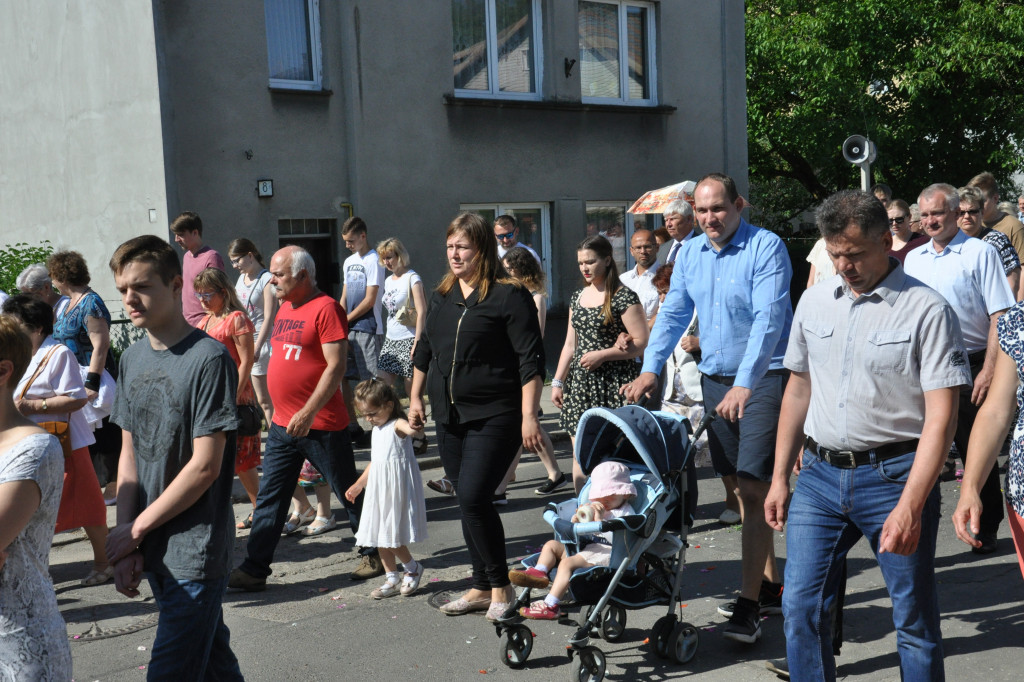 Procesja z okazji Bożego Ciała