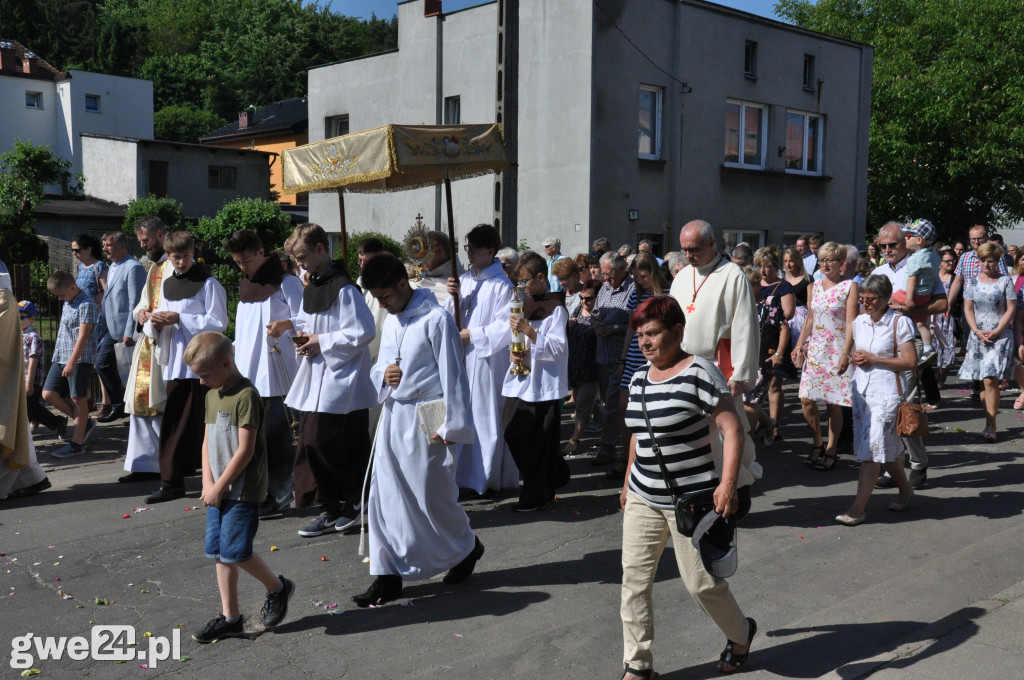 Procesja z okazji Bożego Ciała