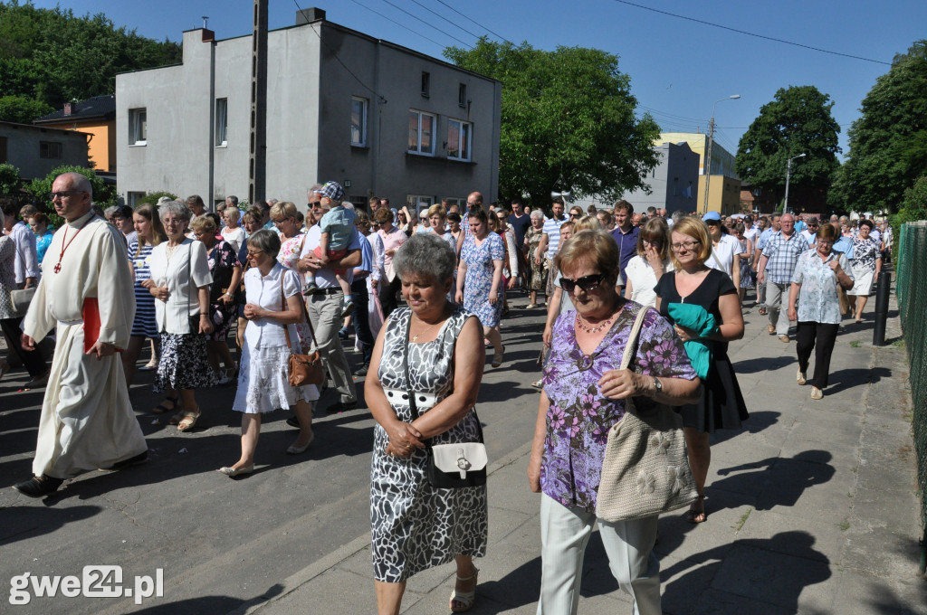 Procesja z okazji Bożego Ciała