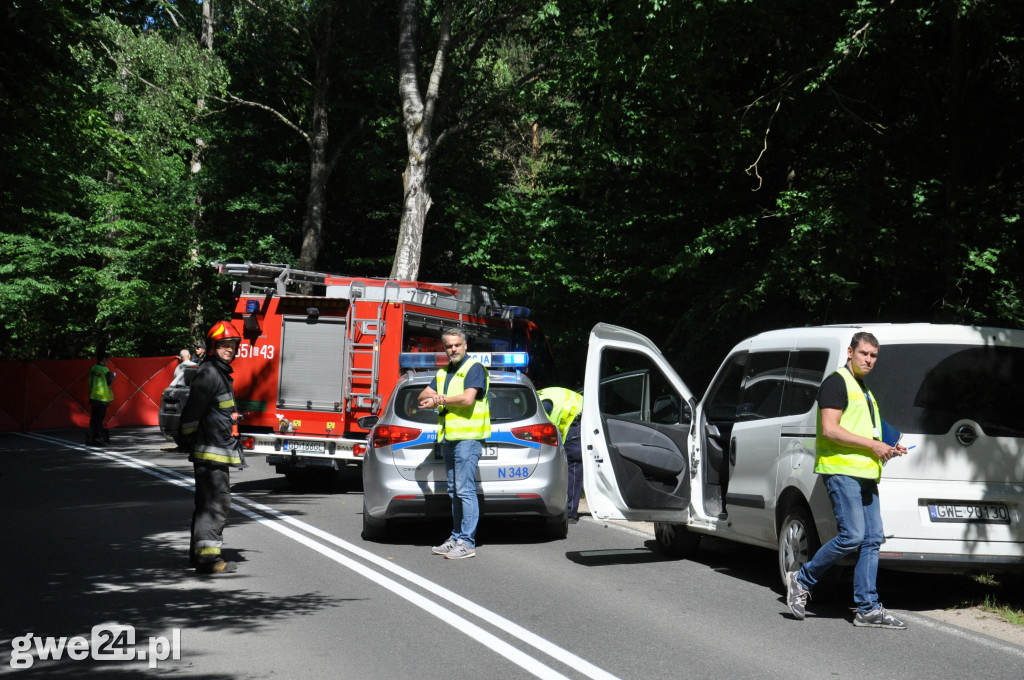 Śmiertelny wypadek, zginął kierowca