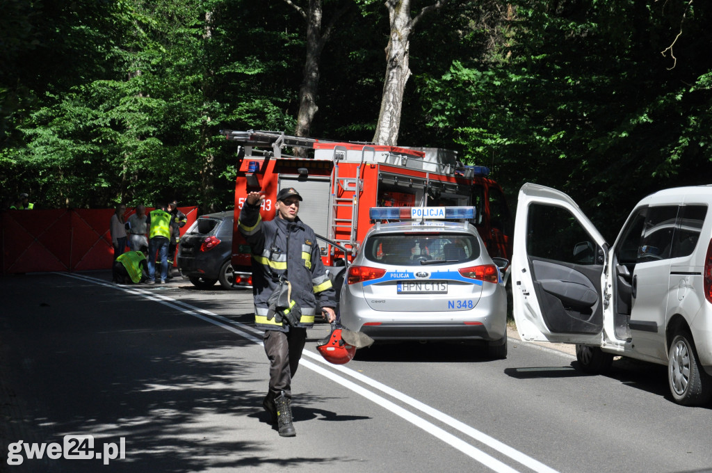 Śmiertelny wypadek, zginął kierowca