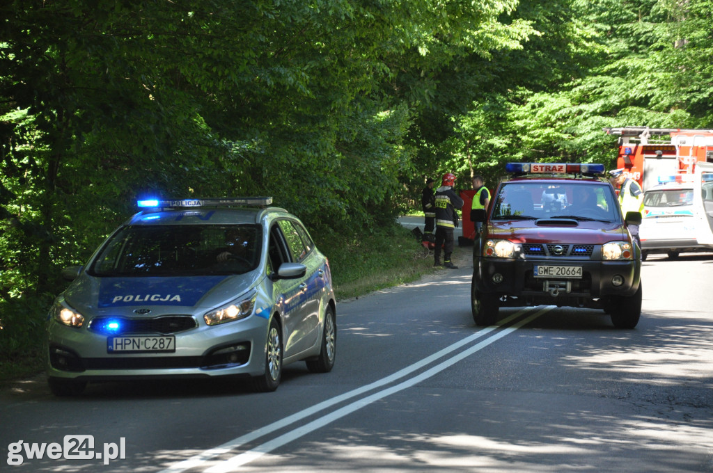 Śmiertelny wypadek, zginął kierowca