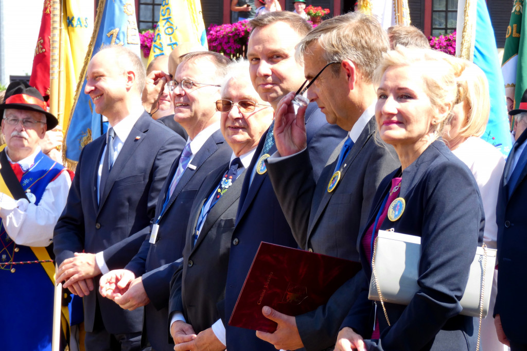 Prezydent RP Andrzej Duda w Luzinie