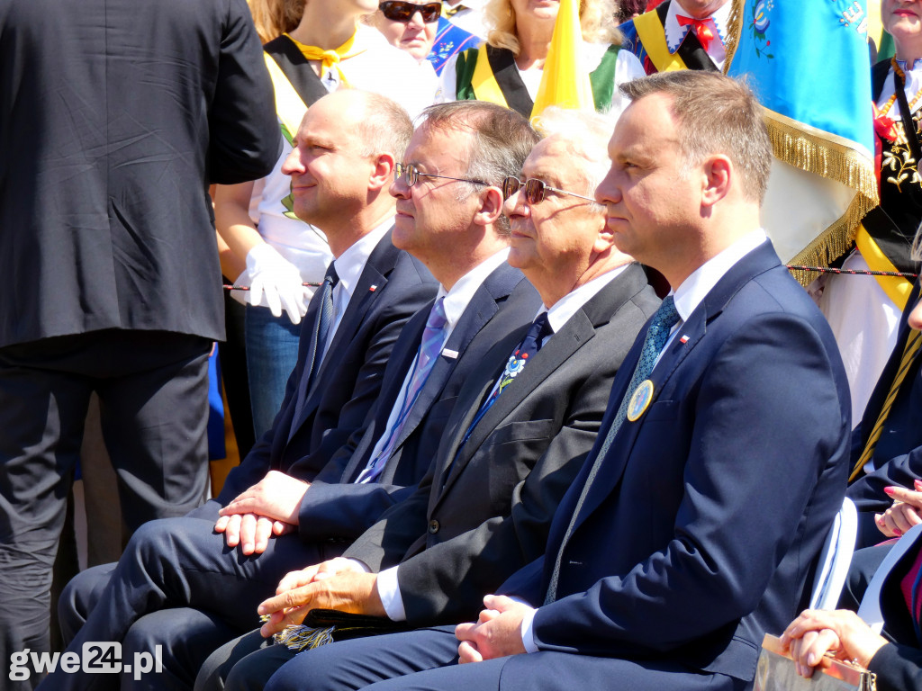 Prezydent RP Andrzej Duda w Luzinie