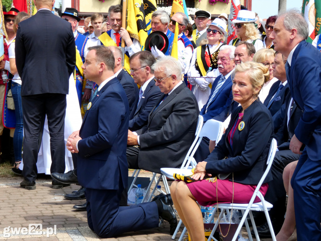 Prezydent RP Andrzej Duda w Luzinie