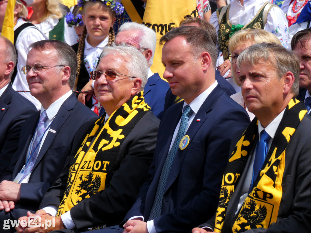 Prezydent RP Andrzej Duda w Luzinie