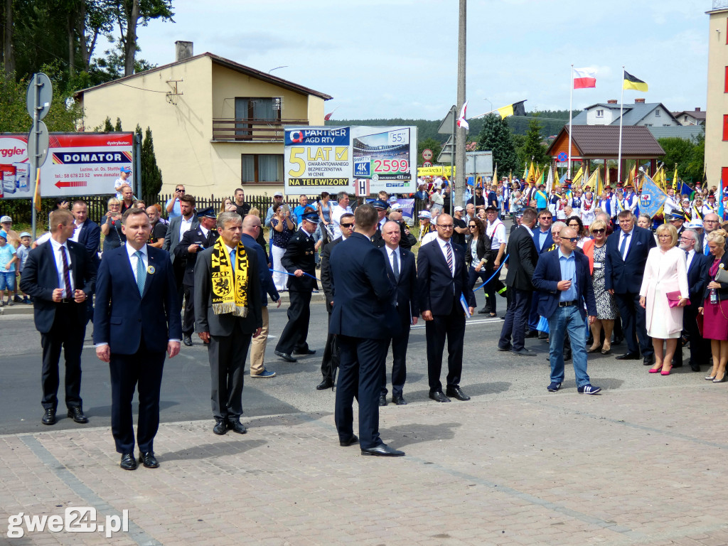 Prezydent RP Andrzej Duda w Luzinie