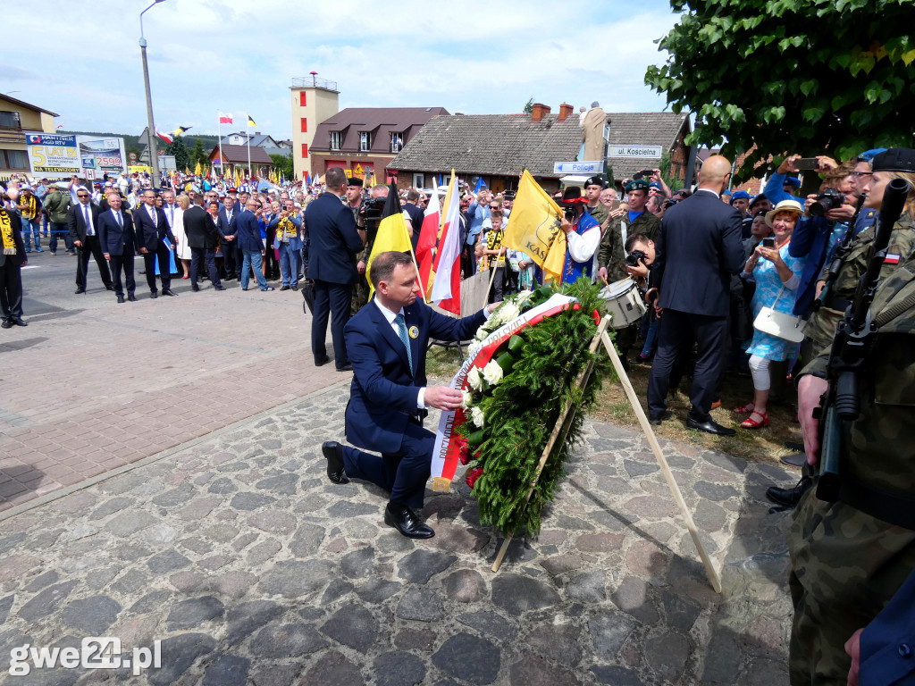 Prezydent RP Andrzej Duda w Luzinie