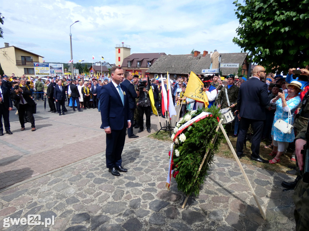 Prezydent RP Andrzej Duda w Luzinie