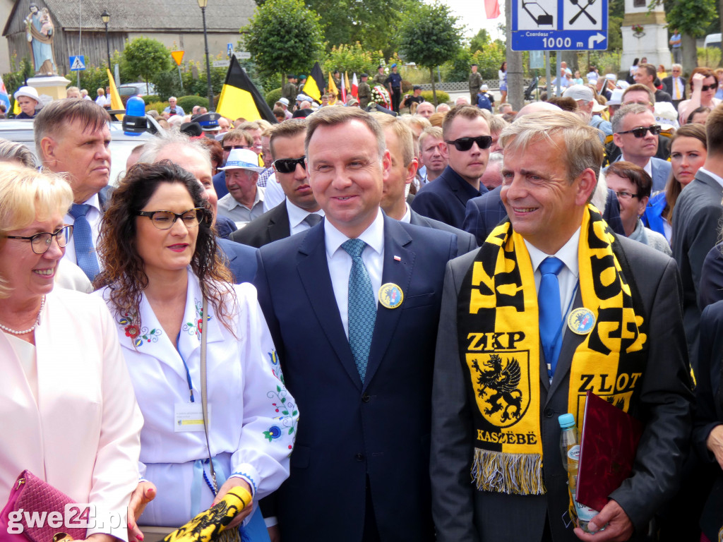 Prezydent RP Andrzej Duda w Luzinie