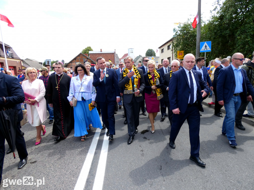 Prezydent RP Andrzej Duda w Luzinie