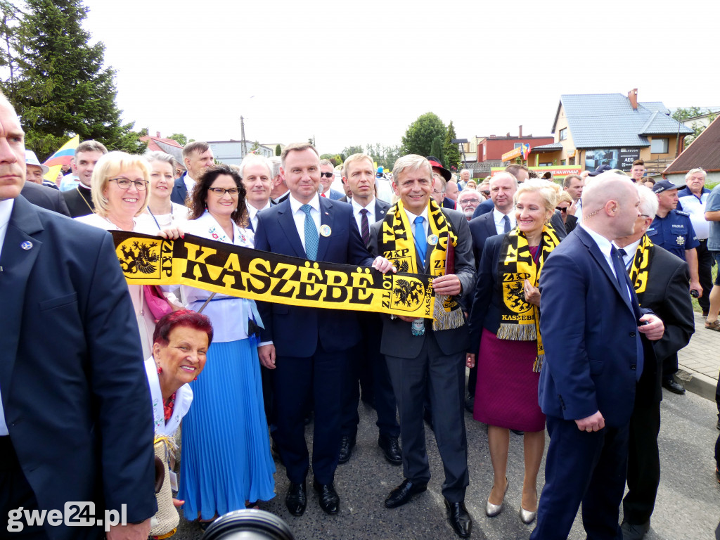 Prezydent RP Andrzej Duda w Luzinie