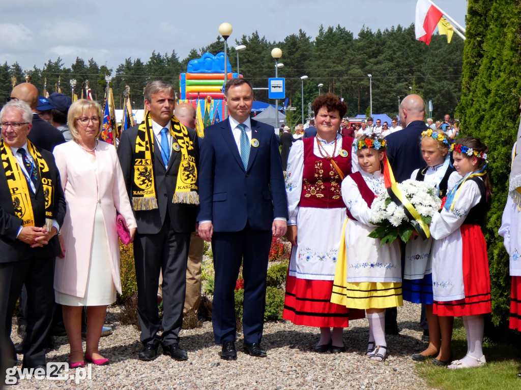 Prezydent RP Andrzej Duda w Luzinie