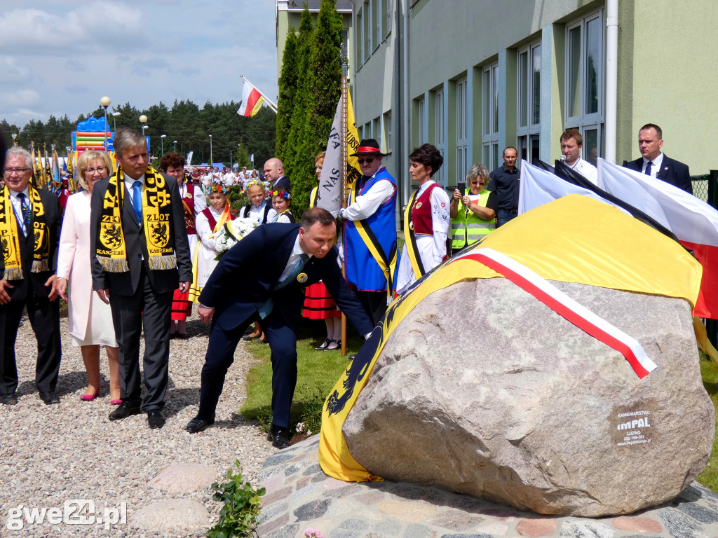 Prezydent RP Andrzej Duda w Luzinie