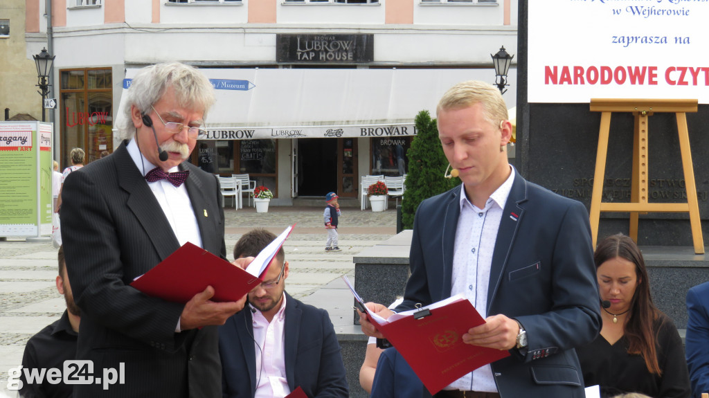 W Wejherowie odbyło się Narodowe Czytanie