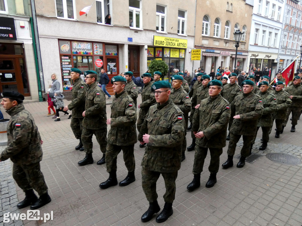 Parada niepodległościowa w Wejherowie