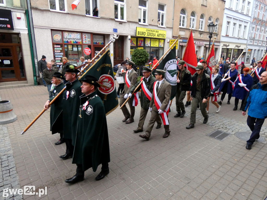 Parada niepodległościowa w Wejherowie