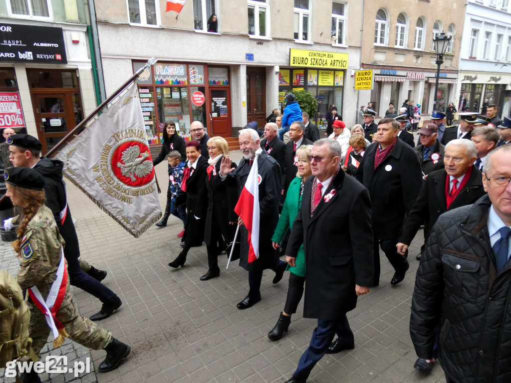 Parada niepodległościowa w Wejherowie