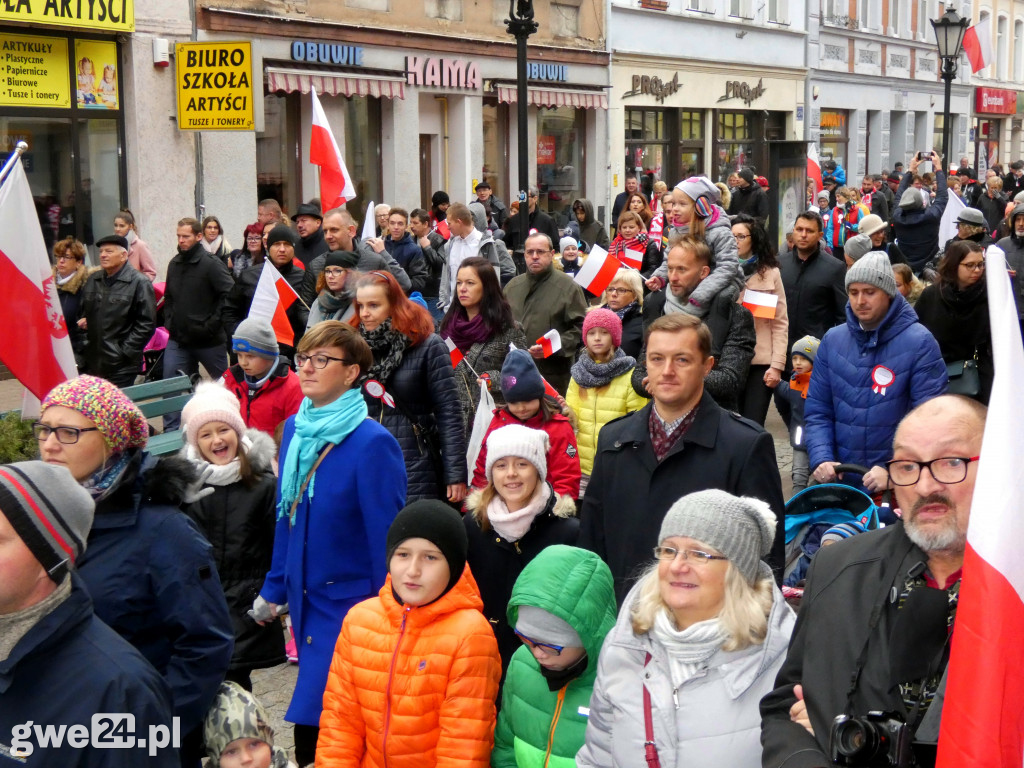 Parada niepodległościowa w Wejherowie