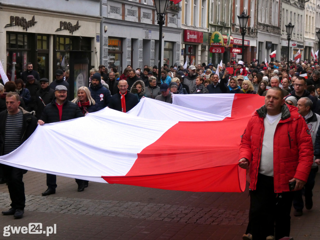 Parada niepodległościowa w Wejherowie