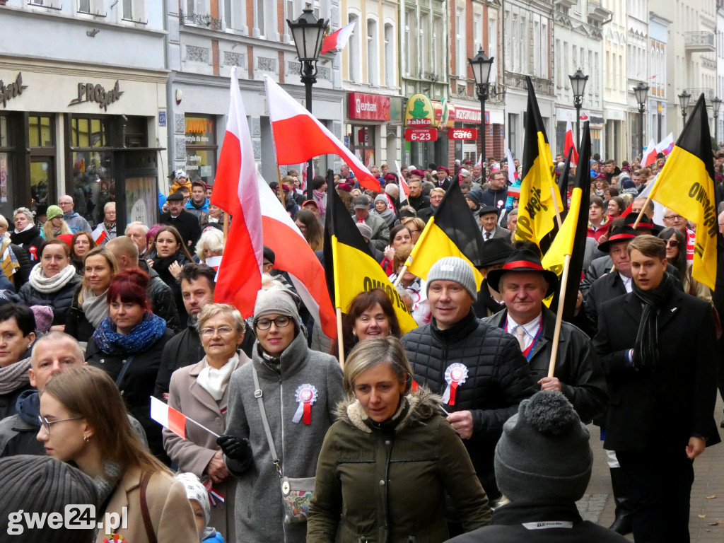 Parada niepodległościowa w Wejherowie