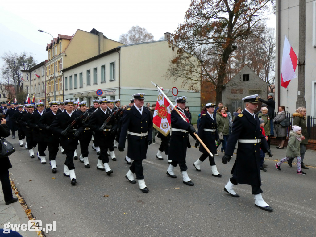 Parada niepodległościowa w Wejherowie