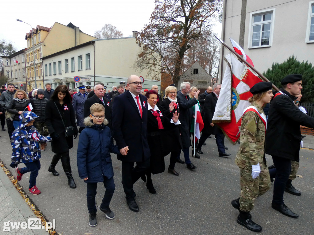 Parada niepodległościowa w Wejherowie
