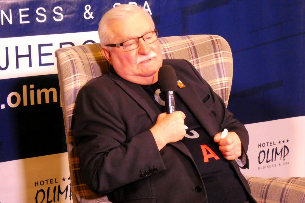 Prezydent Wałęsa w Wejherowie