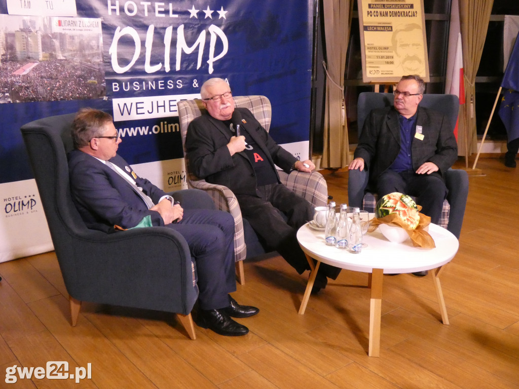 Prezydent Wałęsa w Wejherowie