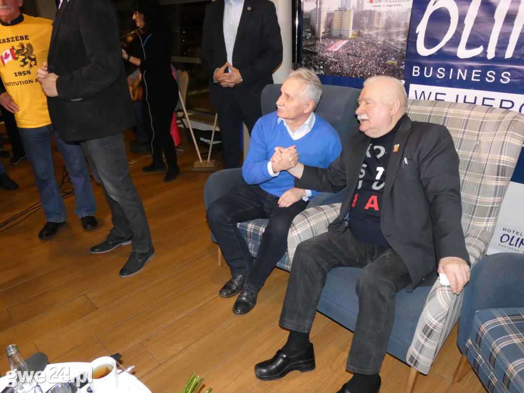 Prezydent Wałęsa w Wejherowie