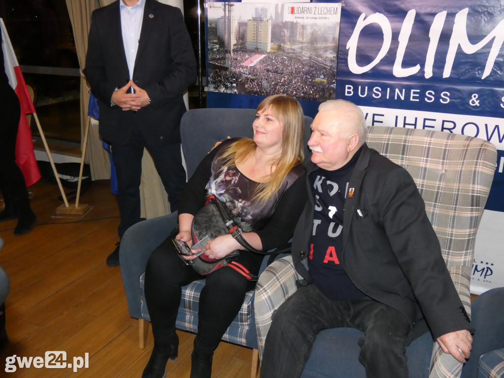 Prezydent Wałęsa w Wejherowie