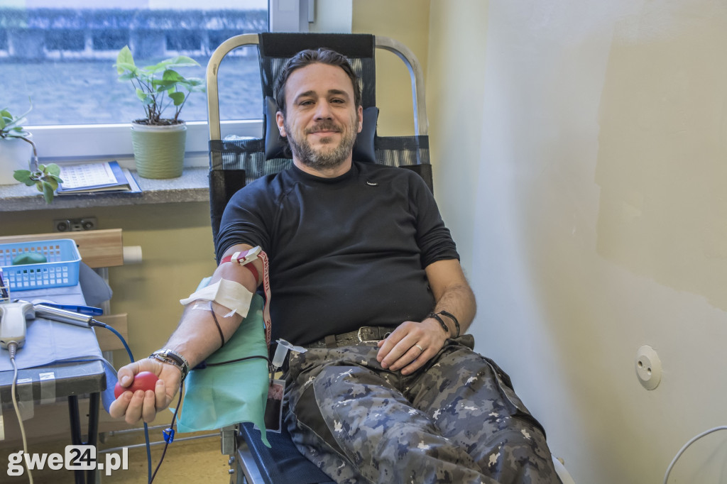 Rekordowy pobór krwi i niemal 300 dawców szpiku