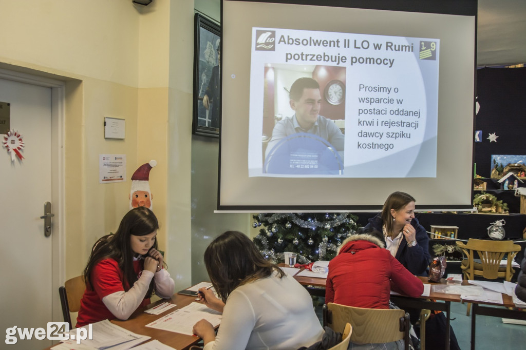 Rekordowy pobór krwi i niemal 300 dawców szpiku